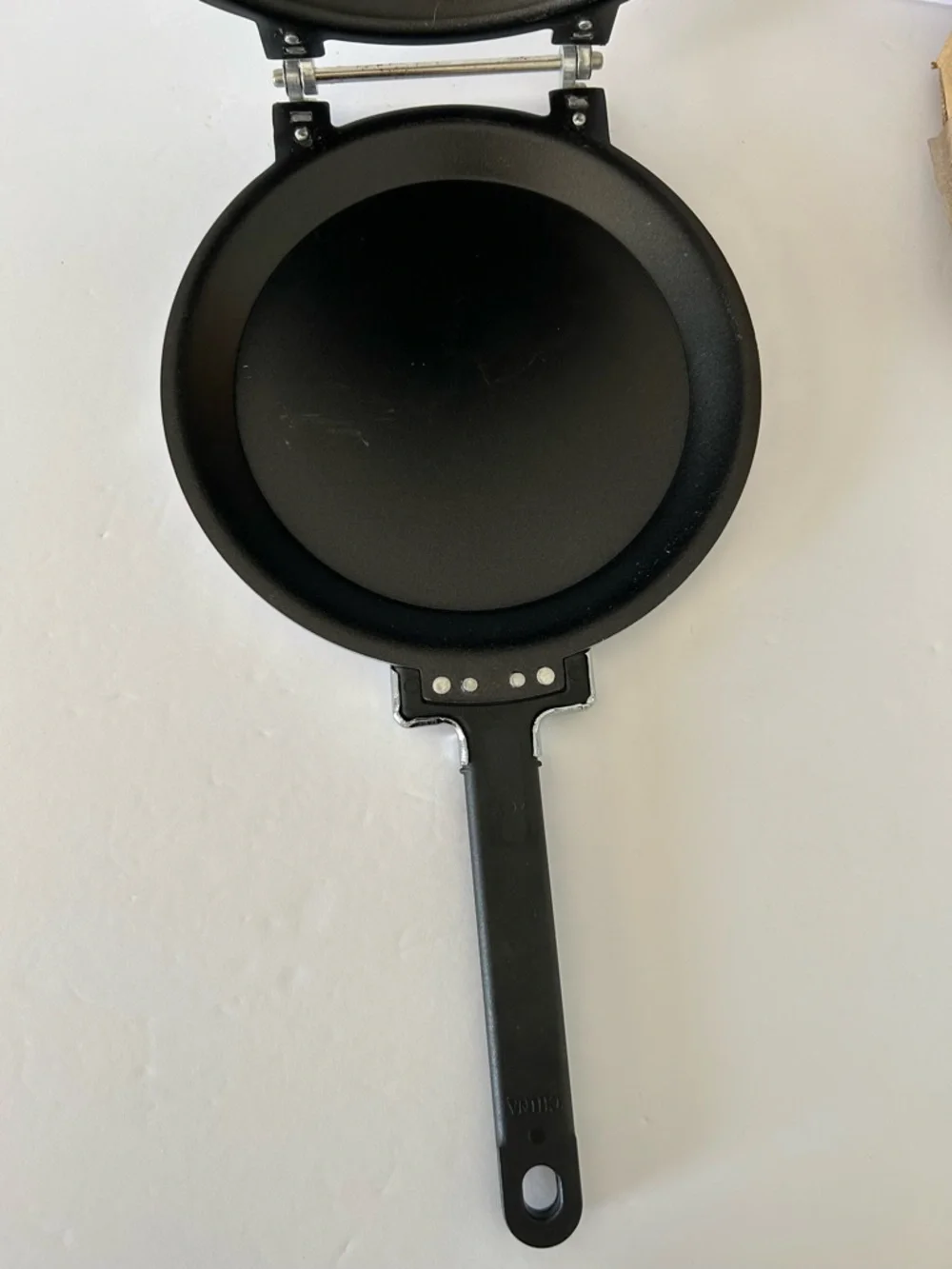 Vintage “Pancake Wizard” Set includes: Pan, Batter Dispenser, and 4 Metal Shapes